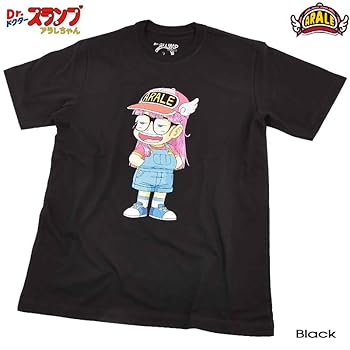 ドクタースランプ　アラレちゃん　ウンチくん　ラインプリント　希少　サイズXL Amazon | [EVERSOUL] ドクタースランプ アラレちゃん Tシャツ